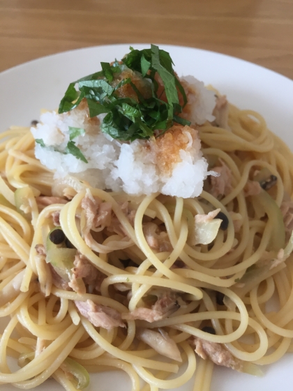 大根おろしでさっぱり！ツナパスタ