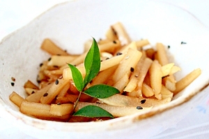 ハヤトウリのきんぷら