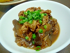 簡単！トロトロ茄子と豚肉の煮物