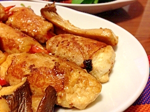 ごはんに合う!塩麹豆腐の豚巻