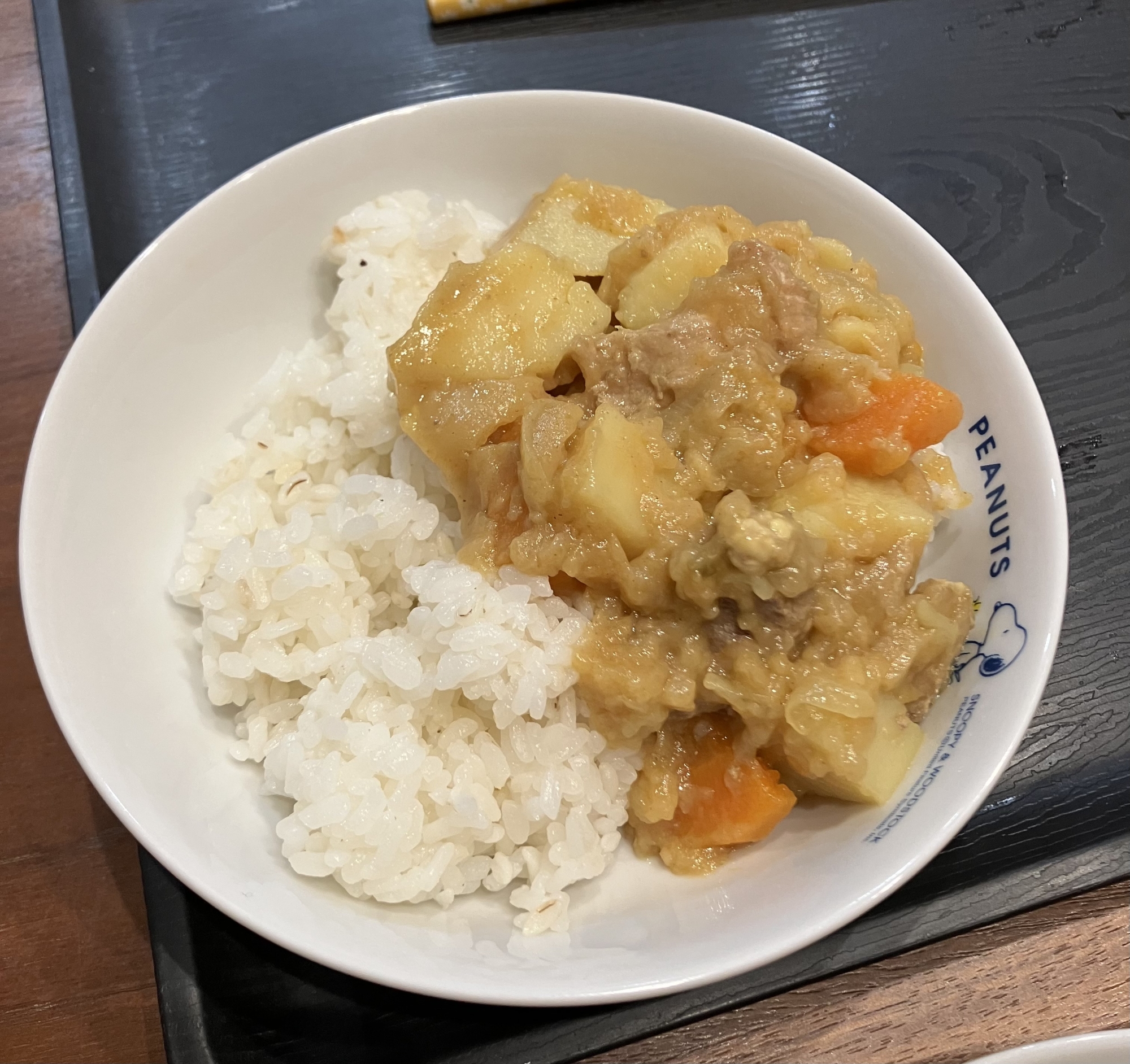 新じゃがと鶏ミンチのカレー