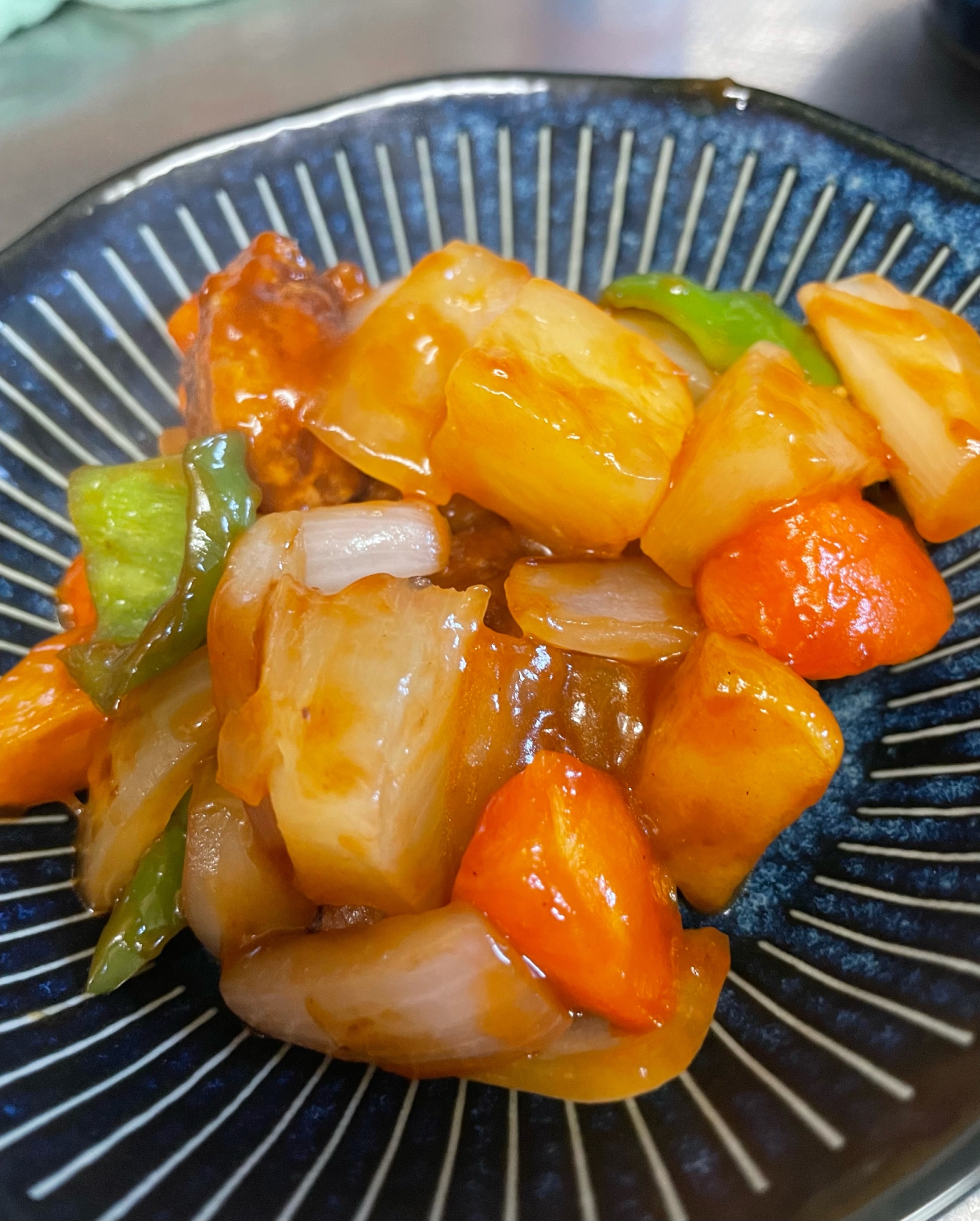 パインの缶詰で酢豚 タレも手作り レシピ 作り方 By すずえり 楽天レシピ