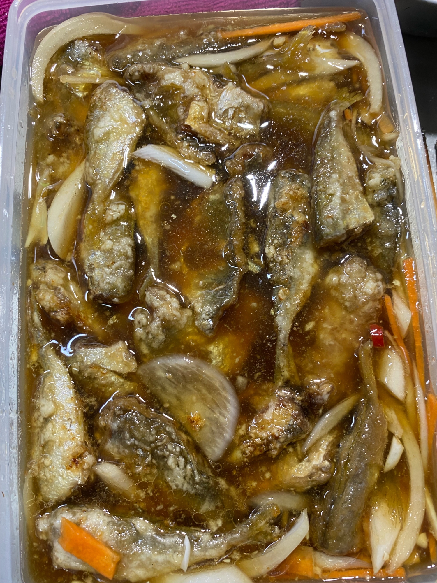 骨まで柔らかいアジの南蛮漬け レシピ 作り方 By なったた 楽天レシピ