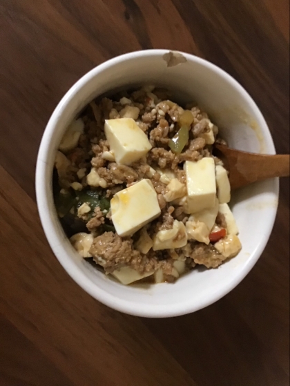 クックドゥ極でほどほど激辛麻婆豆腐