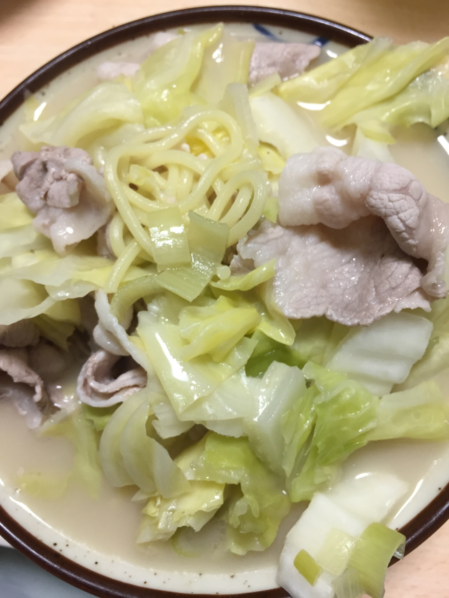 野菜たっぷり！ちゃんぽんラーメン