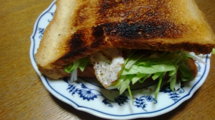 パン種の違いは気にしない　大らかさんのサンドイッチ