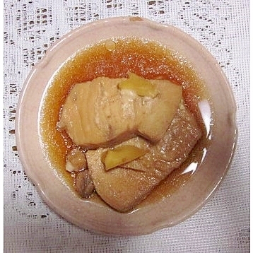かじきの煮付け（生姜風味）