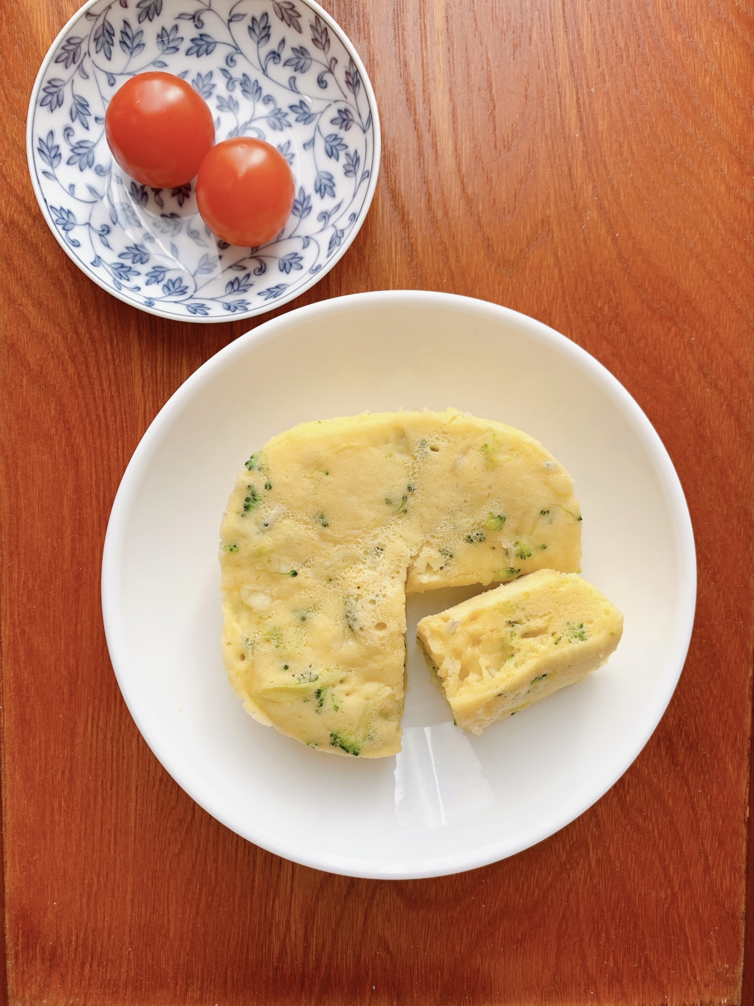 \総菜パン風！簡単/ブロッコリーとチーズの蒸しパン