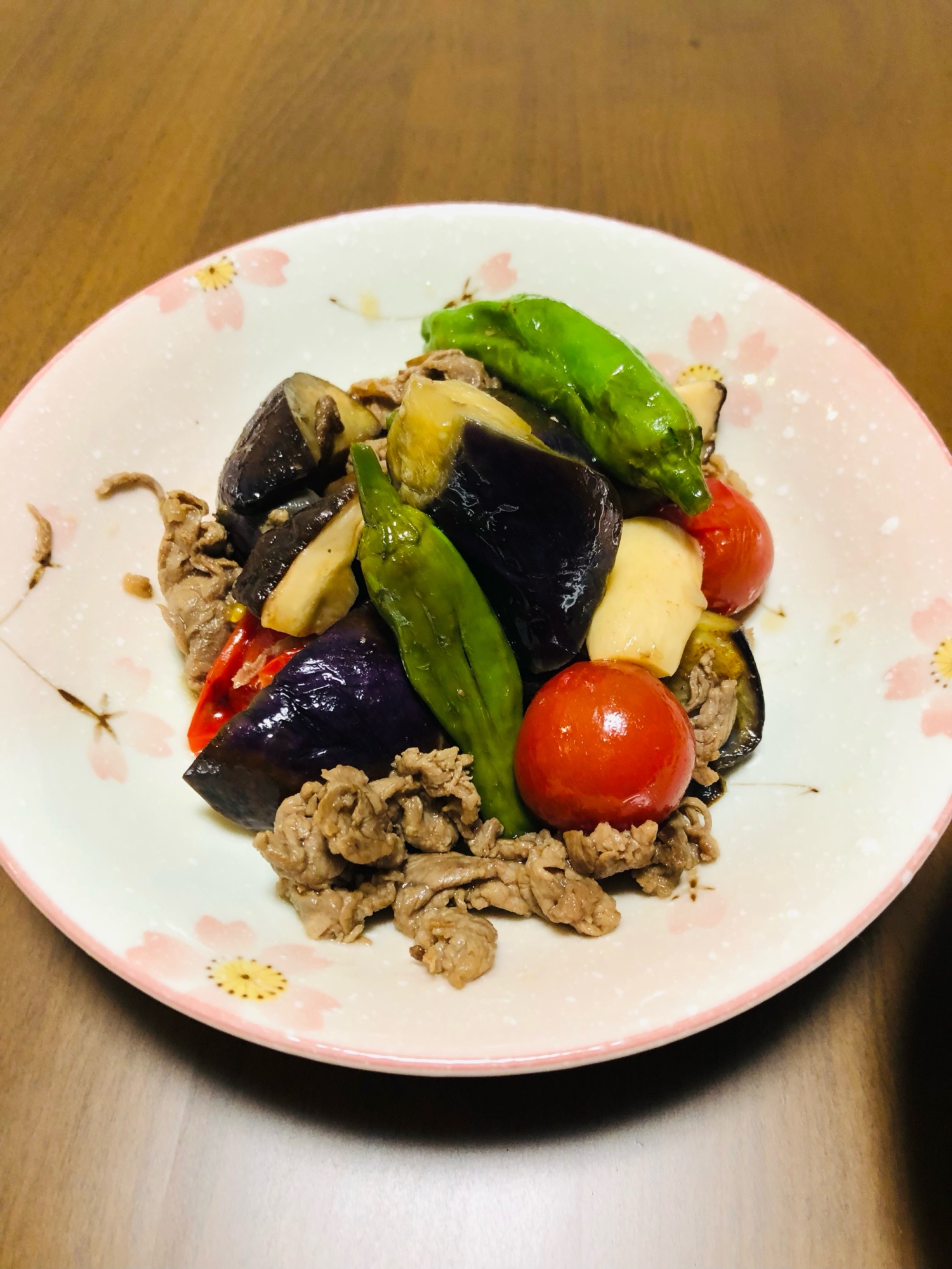 ＊和食おかず＊ 牛肉と野菜の焼き浸し