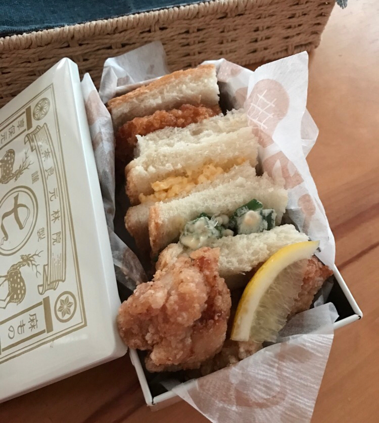 サンドイッチ弁当