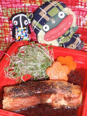 ベーコンステーキの赤ワインソース レシピ 作り方 By 黒右衛門 楽天レシピ