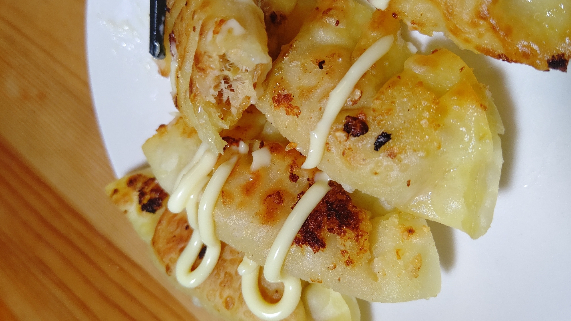 カレー風味のツナ餃子サモサ風