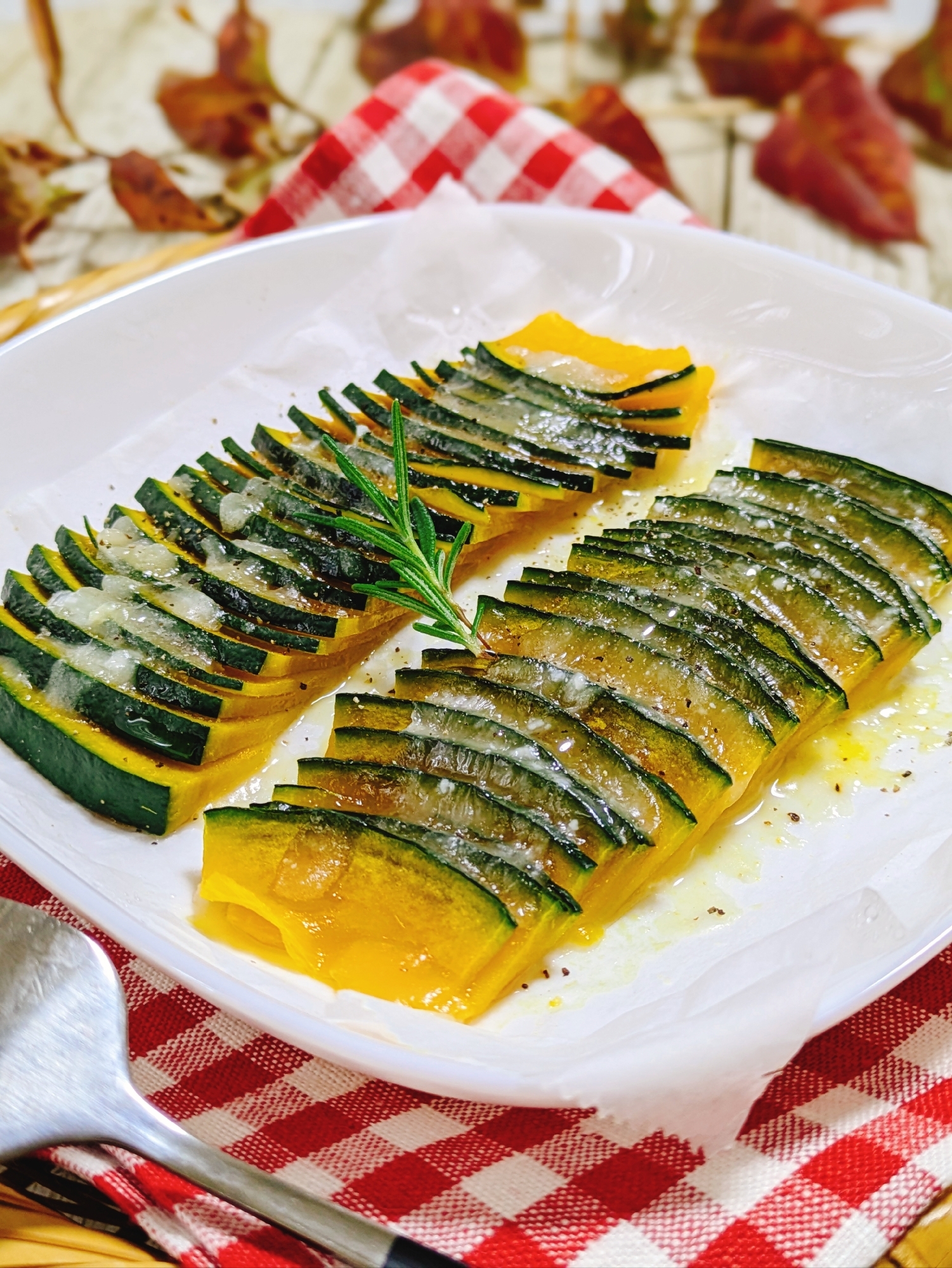 国産チーズで簡単レンチンレシピ！かぼチーズ