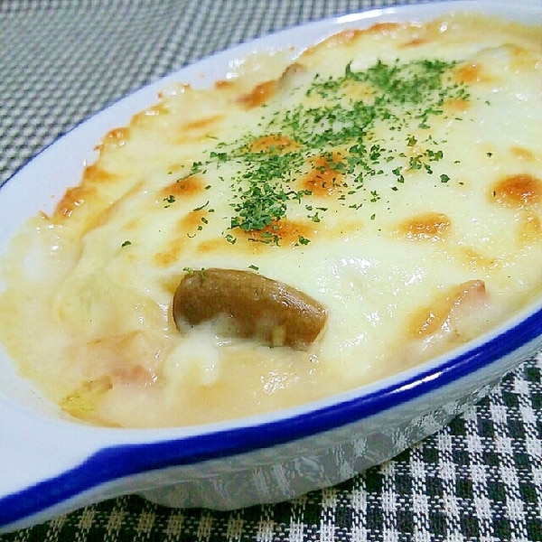 熱々とろとろ じゃがいもとエリンギのグラタン レシピ 作り方 By あ ち0024 楽天レシピ 熱々とろとろ じゃがいもとエリンギのグラタン レシピ 作り方 By あ ち0024 楽天レシピ