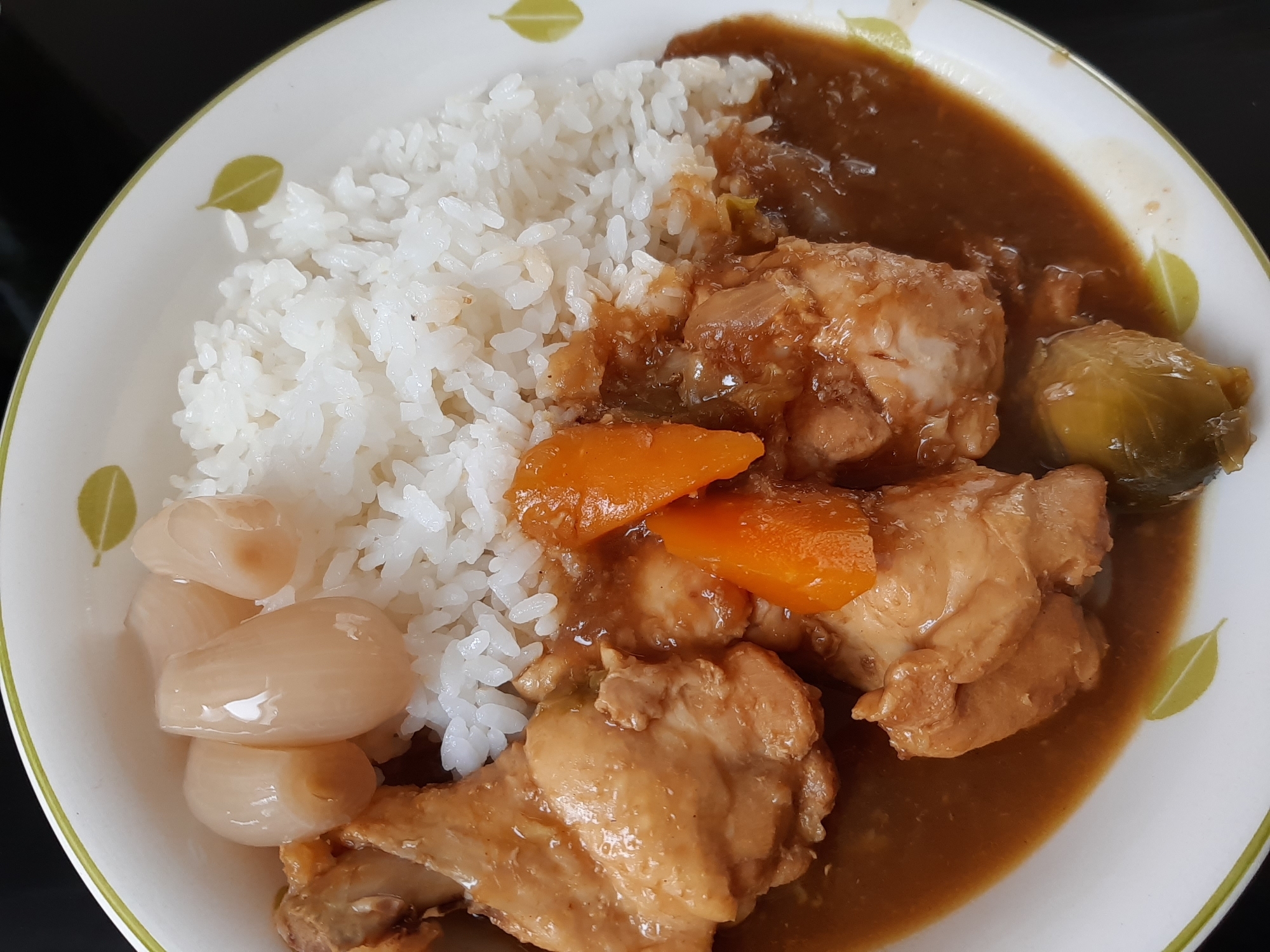 圧力鍋で！生姜のきいた手羽元カレー