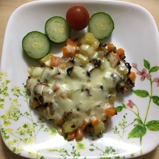 野菜のチーズ焼き