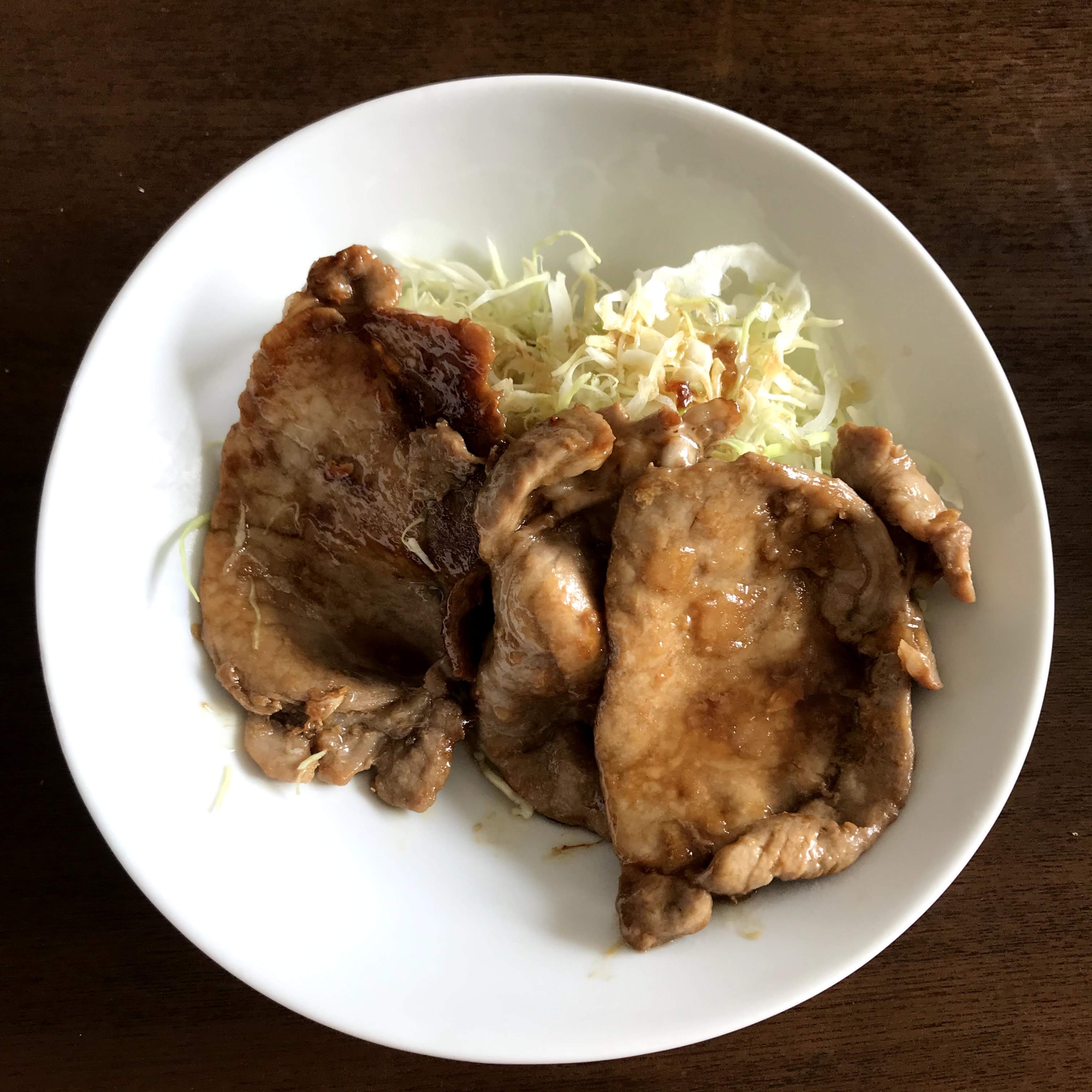 しんおじさんの生姜香る豚の生姜焼き