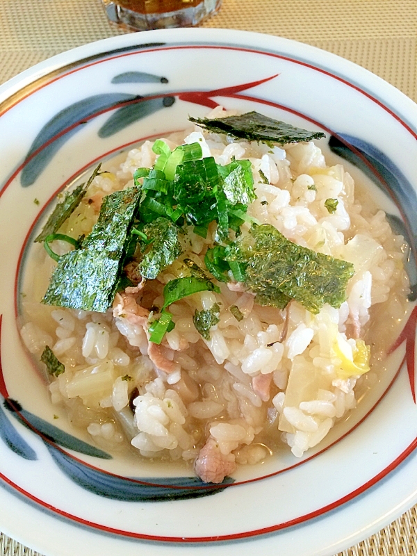 鶏雑炊☆味噌風味