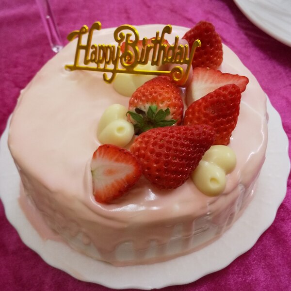 ピンクの苺ケーキ レシピ 作り方 By 気まぐれみけにゃん 楽天レシピ ピンクの苺ケーキ レシピ 作り方 By 気まぐれみけにゃん 楽天レシピ