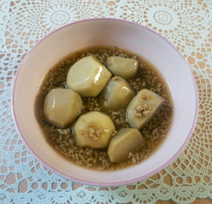 煮っ転がしが苦手な旦那も、これは美味しいとたくさん食べてくれました♪
煮汁の味付けが絶妙でした(*ﾟ▽ﾟ)ﾉ