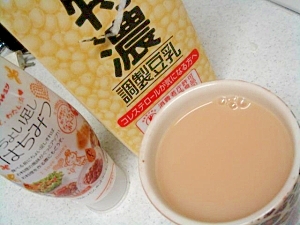 豆乳ハチミツ紅茶 分離なし レシピ 作り方 By ねあっっ 楽天レシピ