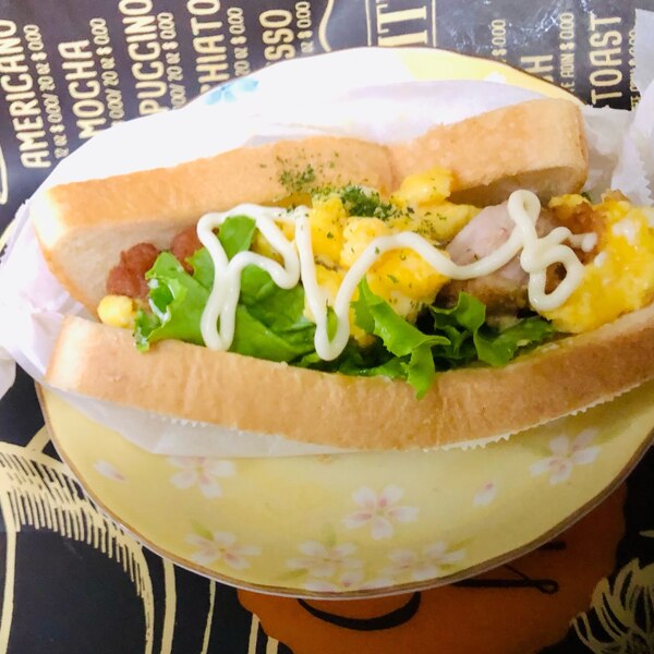 余った唐揚げで たまご唐揚げサンド レシピ 作り方 By りんりんりん 楽天レシピ 余った唐揚げで たまご唐揚げサンド レシピ 作り方 By りんりんりん 楽天レシピ