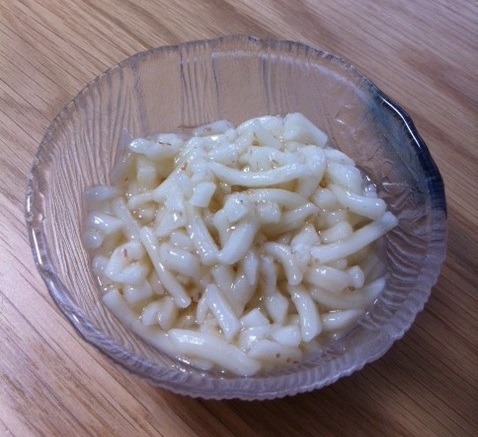 離乳食後期 シンプルおかかうどん レシピ 作り方 By も る す け 楽天レシピ