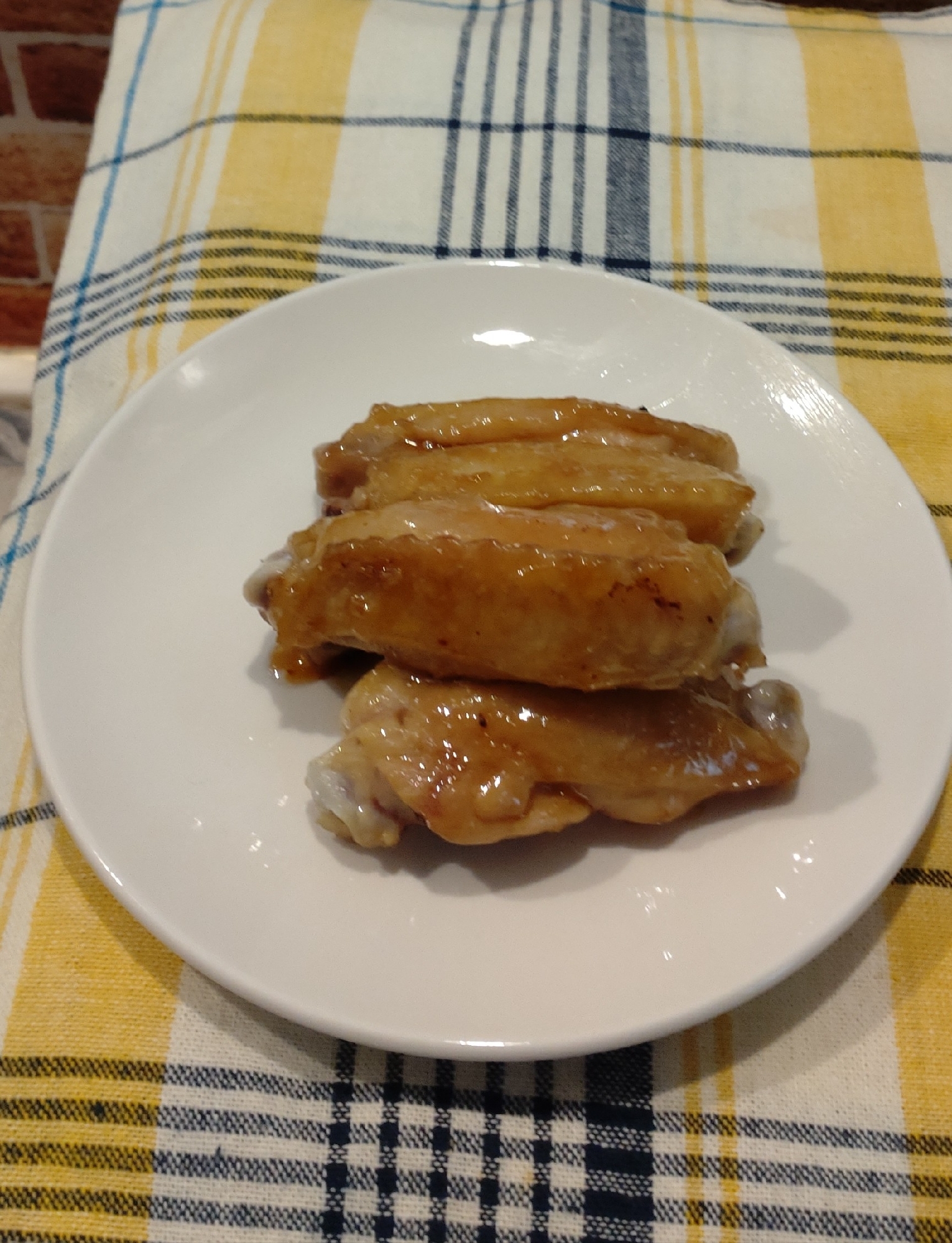 手羽中の甘辛焼き