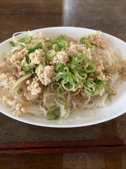 基本のぶっかけ素麺