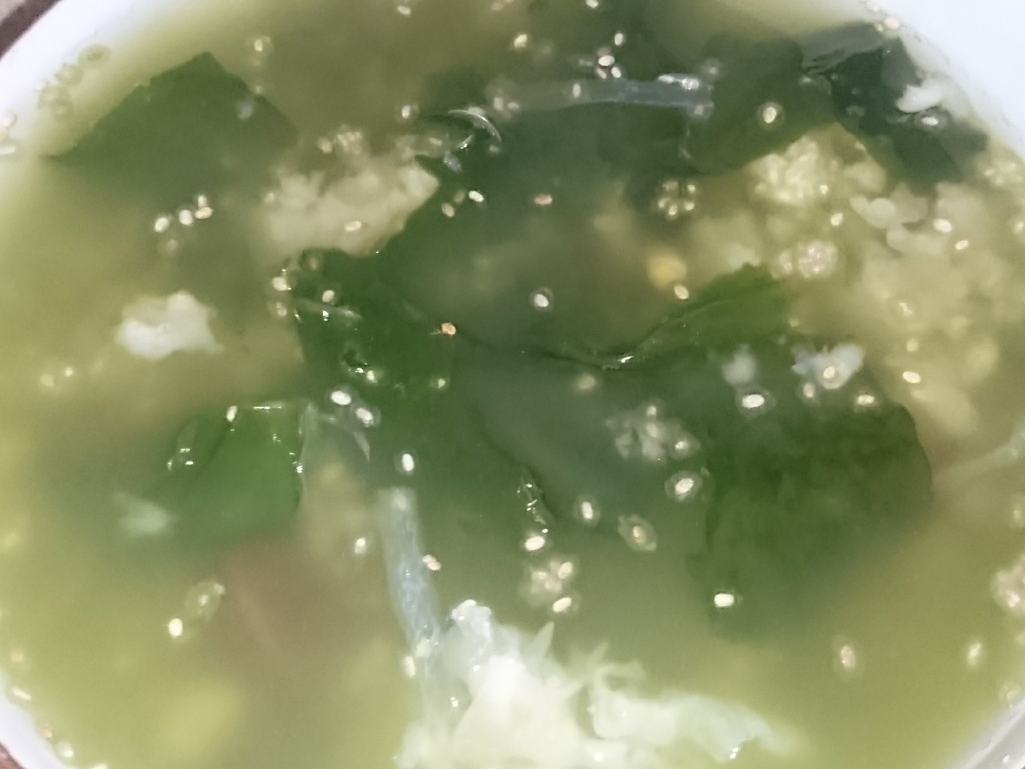皮付ウラド豆玉蜀黍青汁海藻ミックス嘉種子玄米ご飯粥
