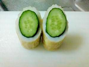 ちくわの胡瓜詰め ー 丸ごと1本入てます レシピ 作り方 By りなほっぴー 楽天レシピ