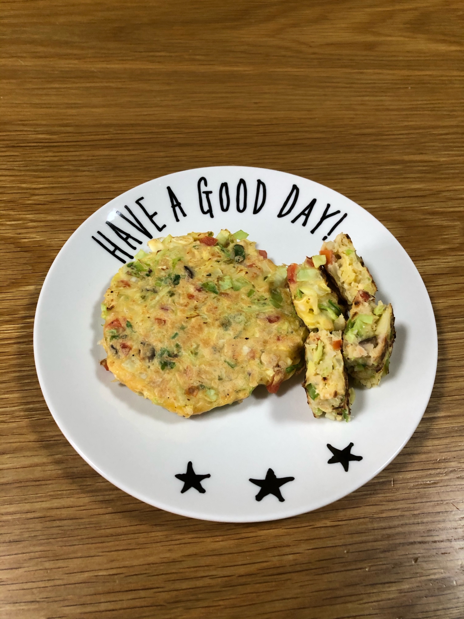 簡単 野菜たっぷり 納豆お好み焼き 幼児食 レシピ 作り方 By Fumifumifumi 楽天レシピ