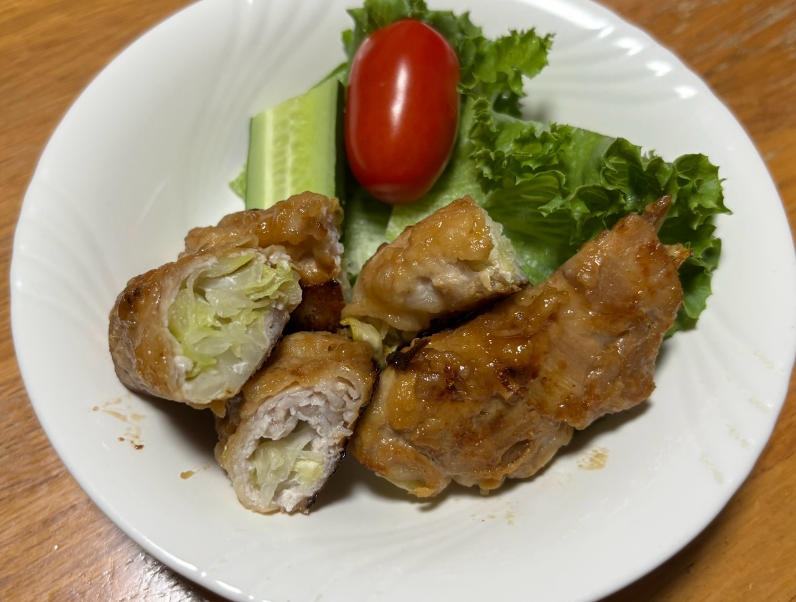 キャベツの肉巻き