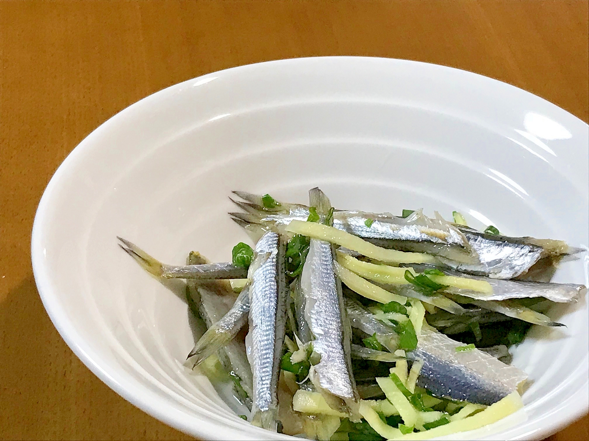 カタクチイワシの一夜干し酢漬け♪