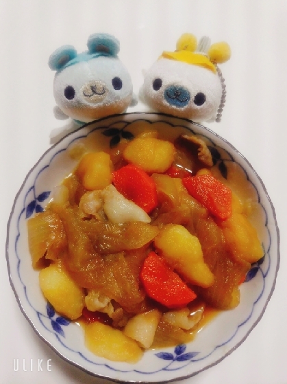 電子レンジ☆肉じゃが