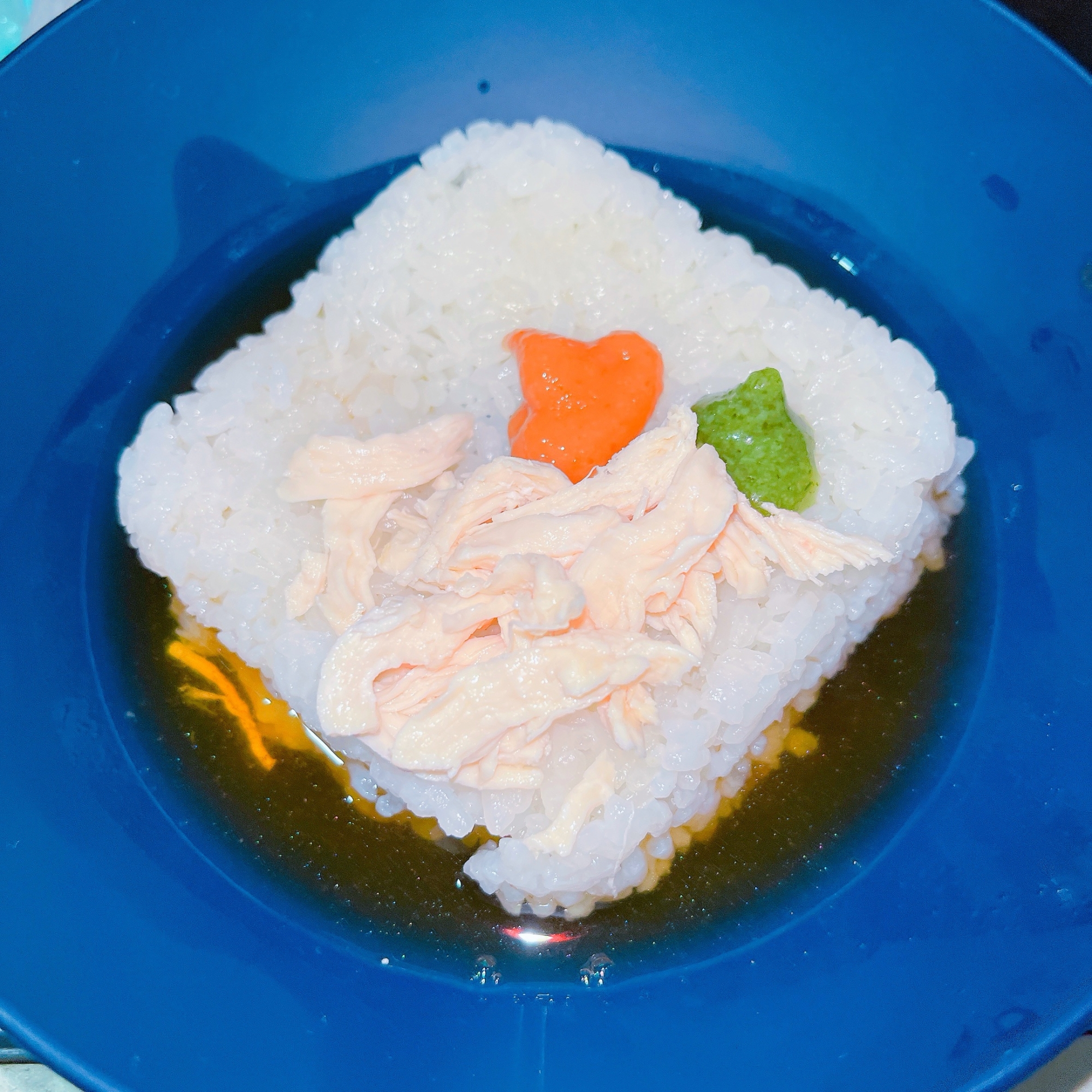 簡単￤だし茶漬け￤やみつき￤ささみ￤ダイエット飯