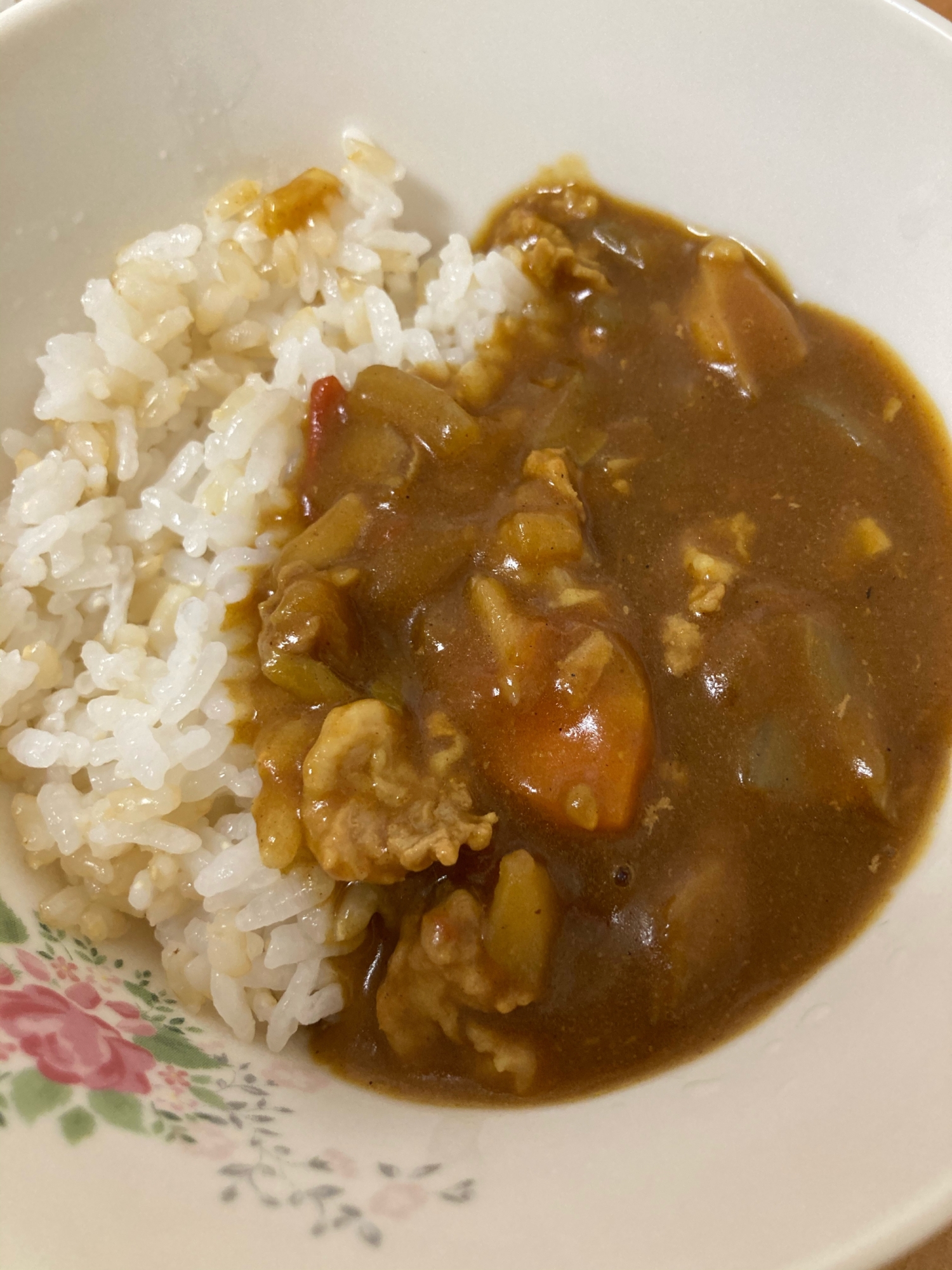 トマトが美味しい夏野菜カレー