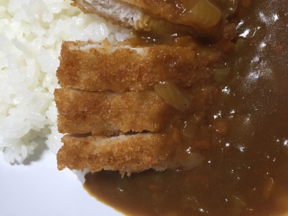 シンプル「ルー」のカツカレー