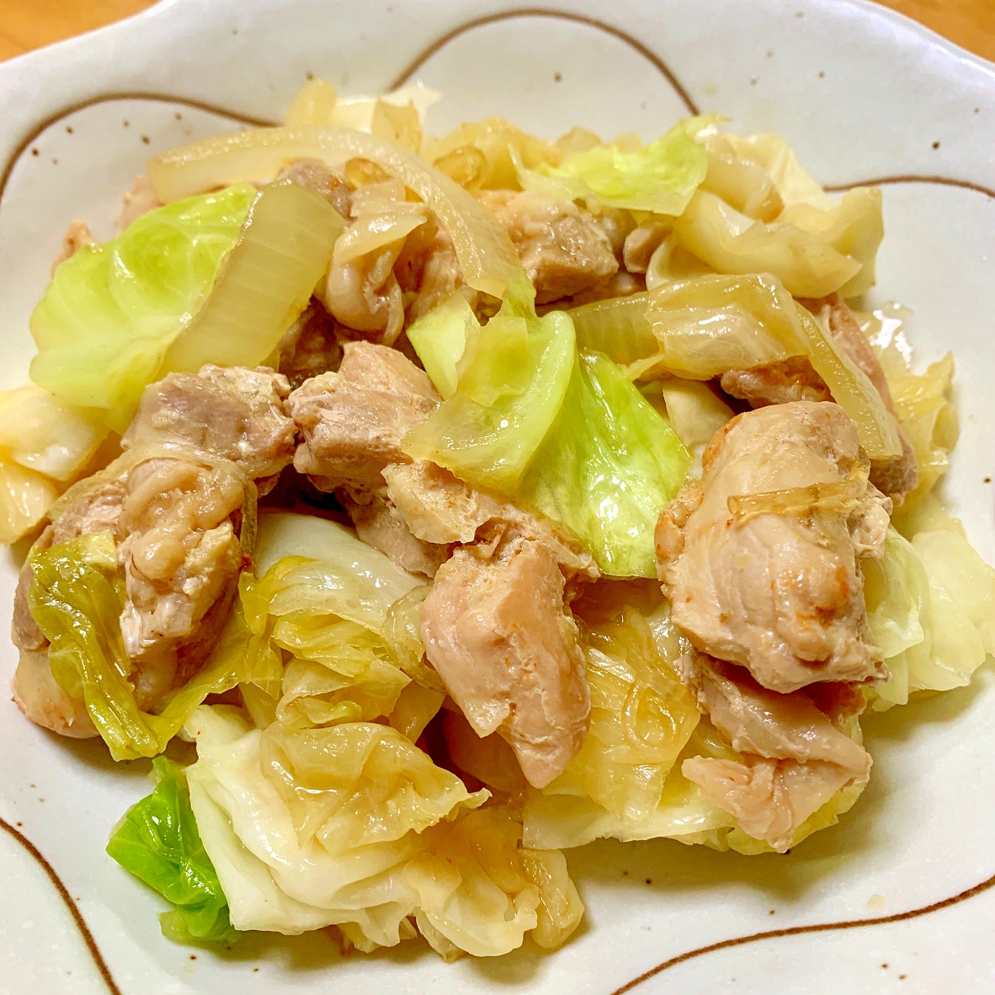 ヘルシー♪鶏肉と野菜の重ね蒸し♪