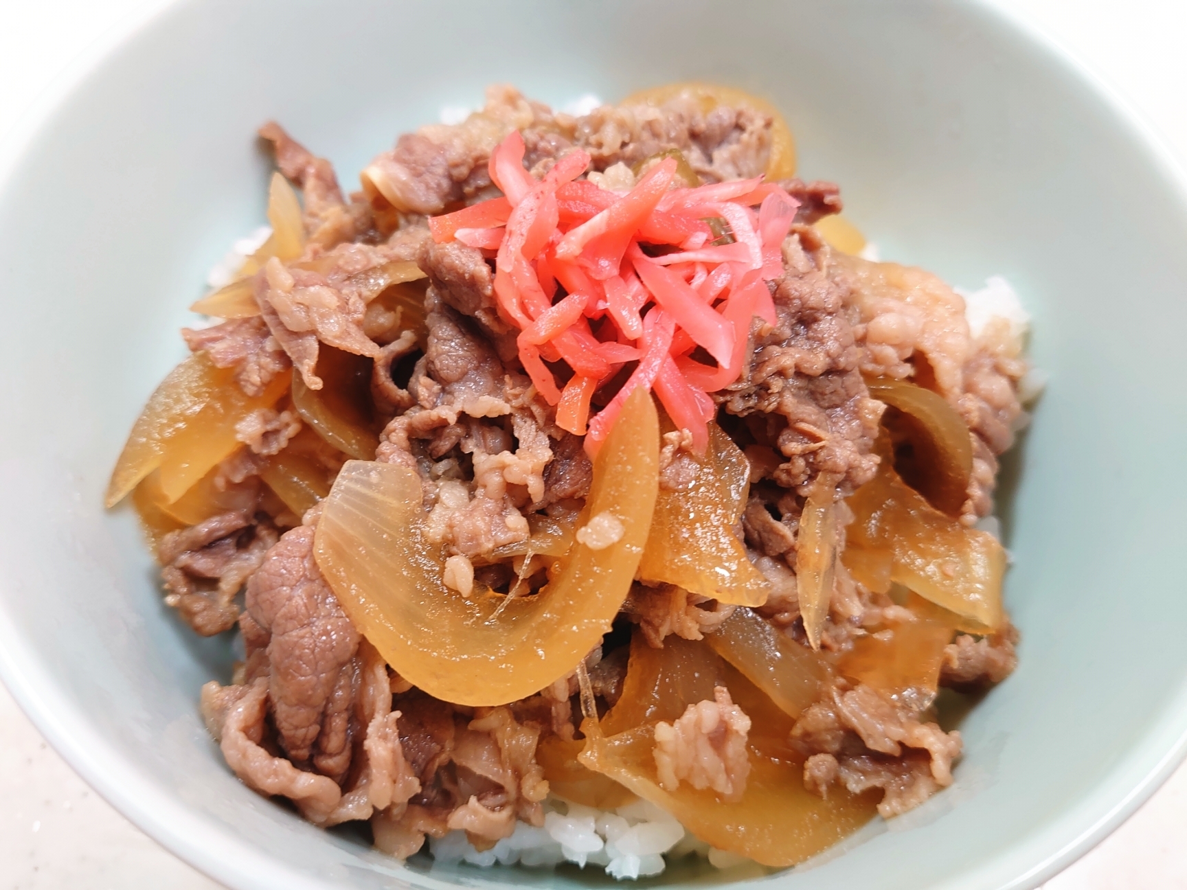【簡単なのに本格】我が家の牛丼♪つゆだくで~♪