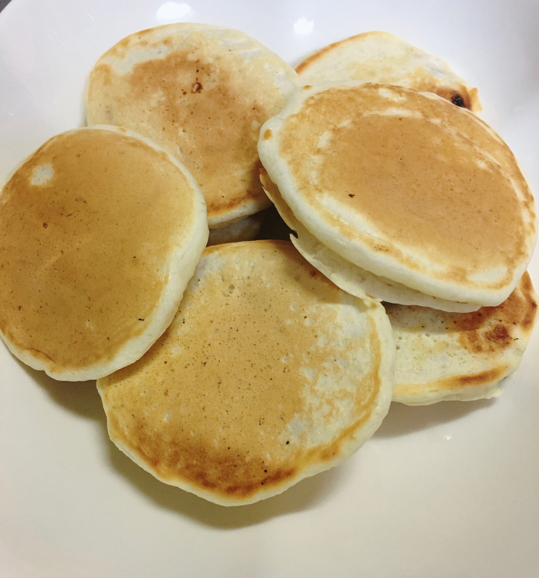 【離乳食 後期】バナナパンケーキ 手掴み食べ