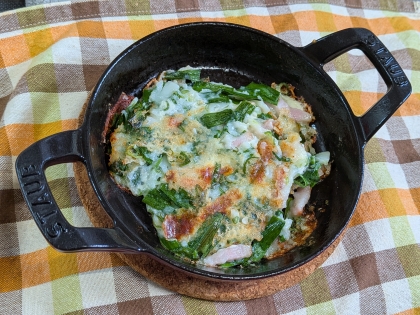ニラのチーズ焼き