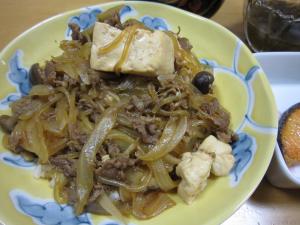 ガッツリ食べたい時の　～　牛すき丼