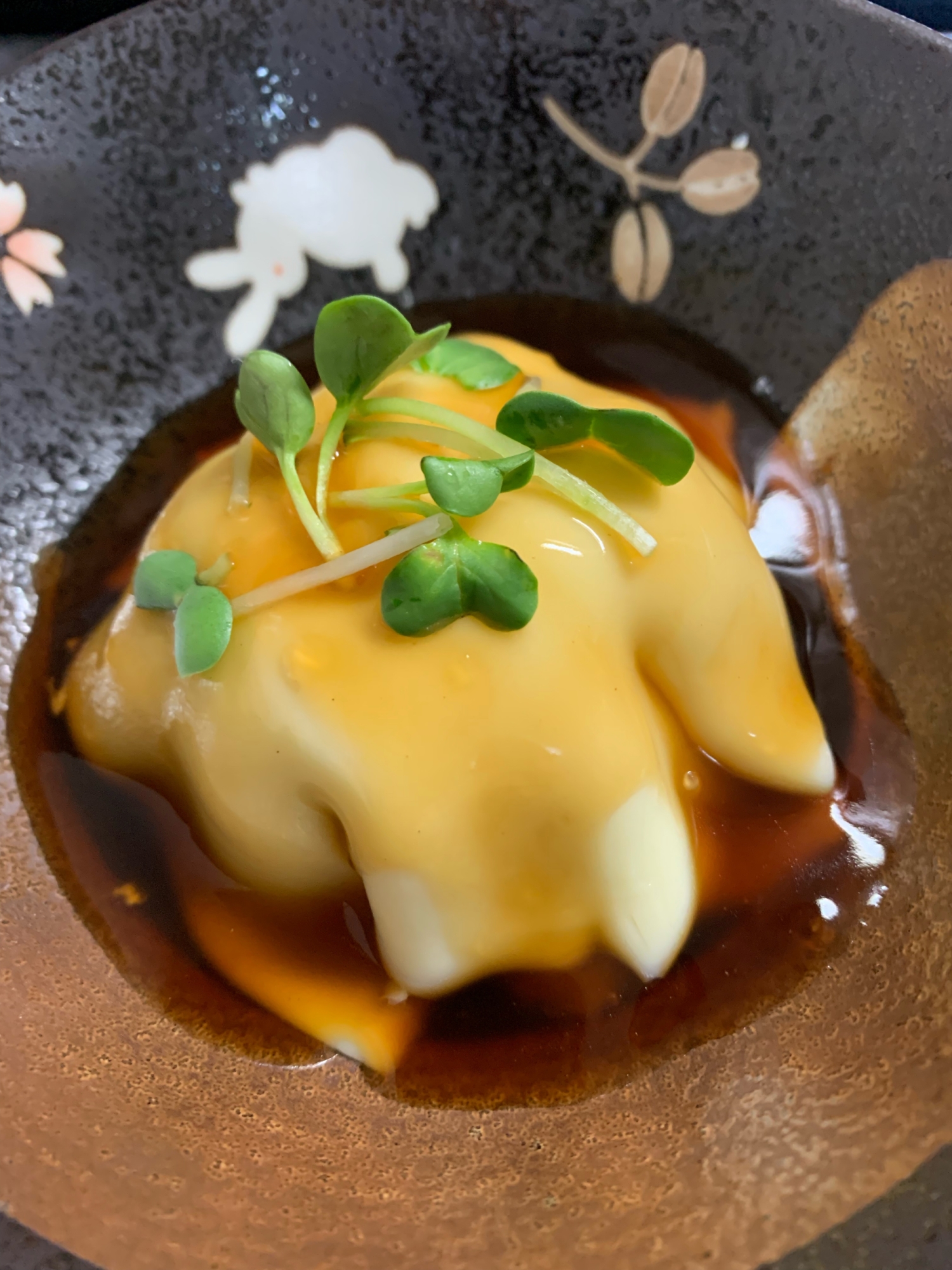 里芋とチーズのあんかけ