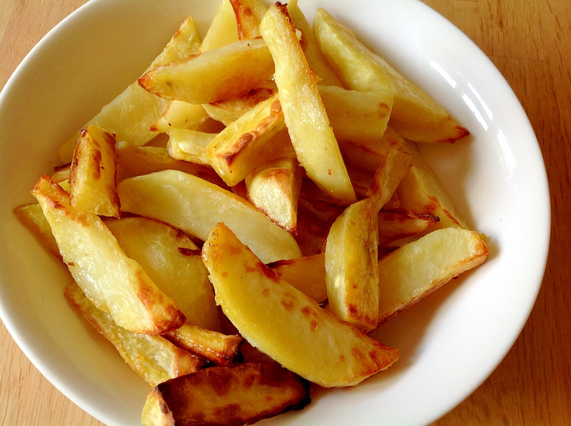 ジャガイモとサツマイモのオーブンバター焼き レシピ・作り方 by