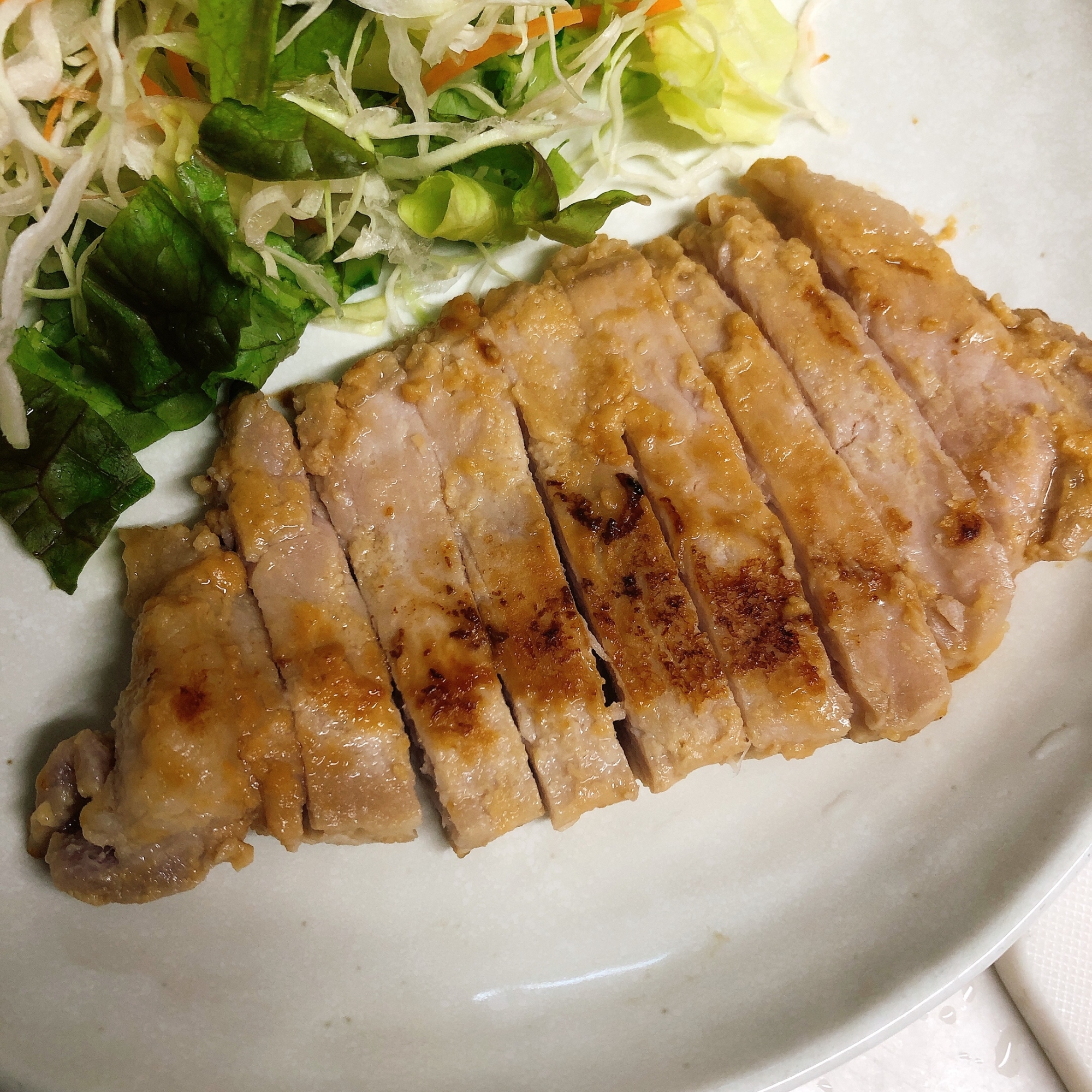 漬けて焼くだけ 豚ロースの西京焼き風 レシピ 作り方 By なおのり 楽天レシピ
