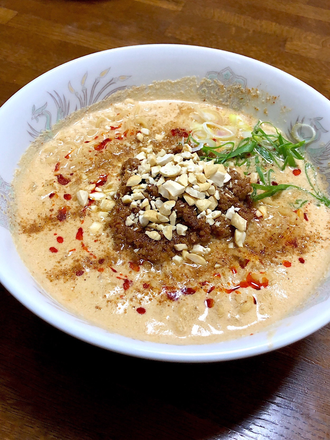 インスタントみそラーメンと肉味噌de即席★坦々麺★