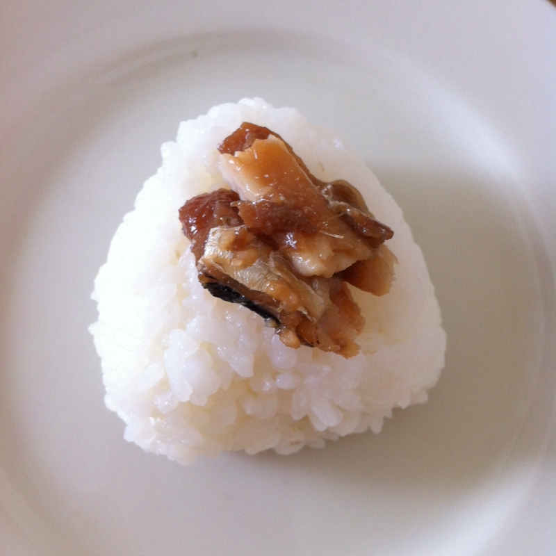 太刀魚煮付けのおむすび