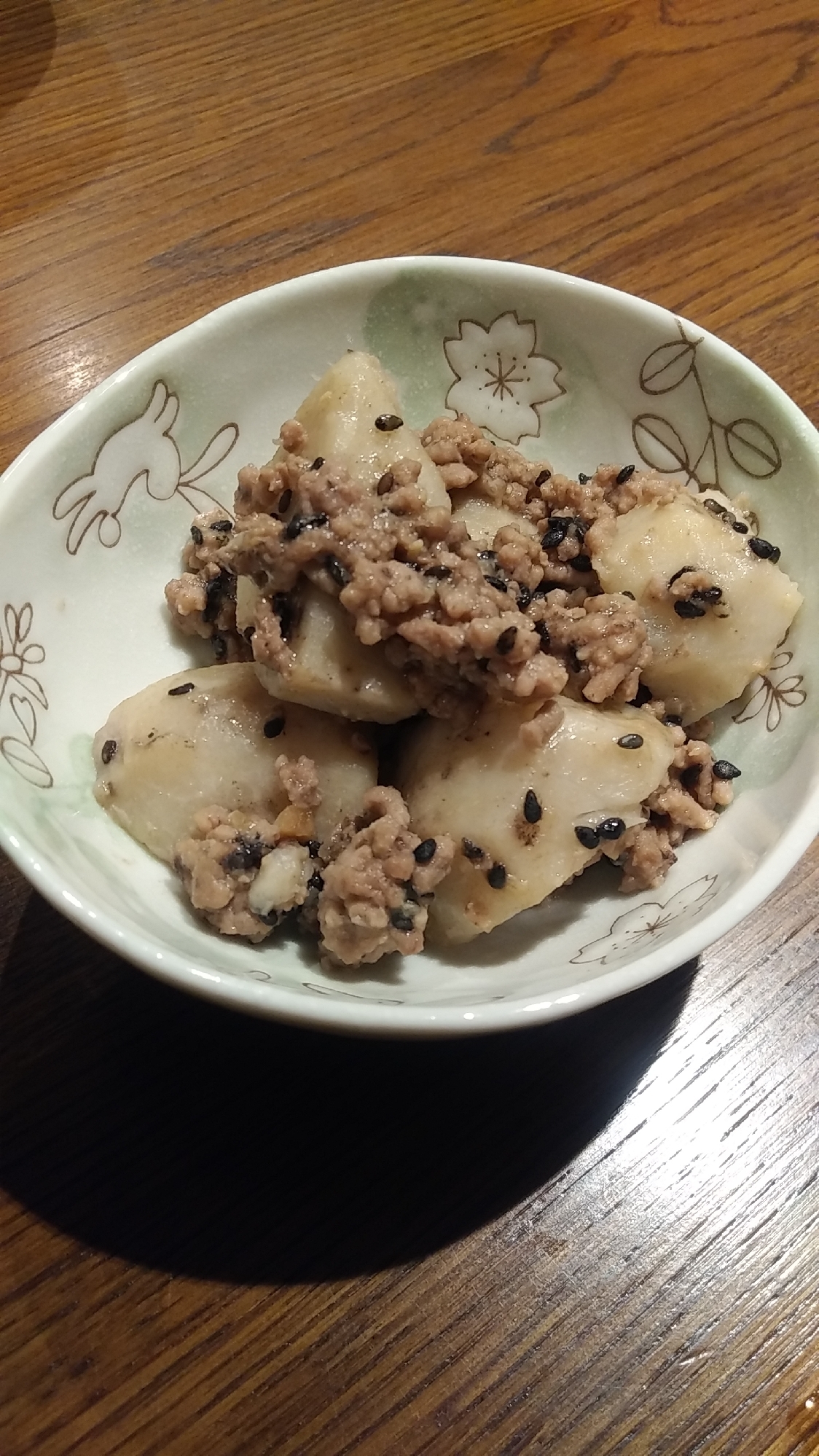 里芋の味噌そぼろ煮☆彡