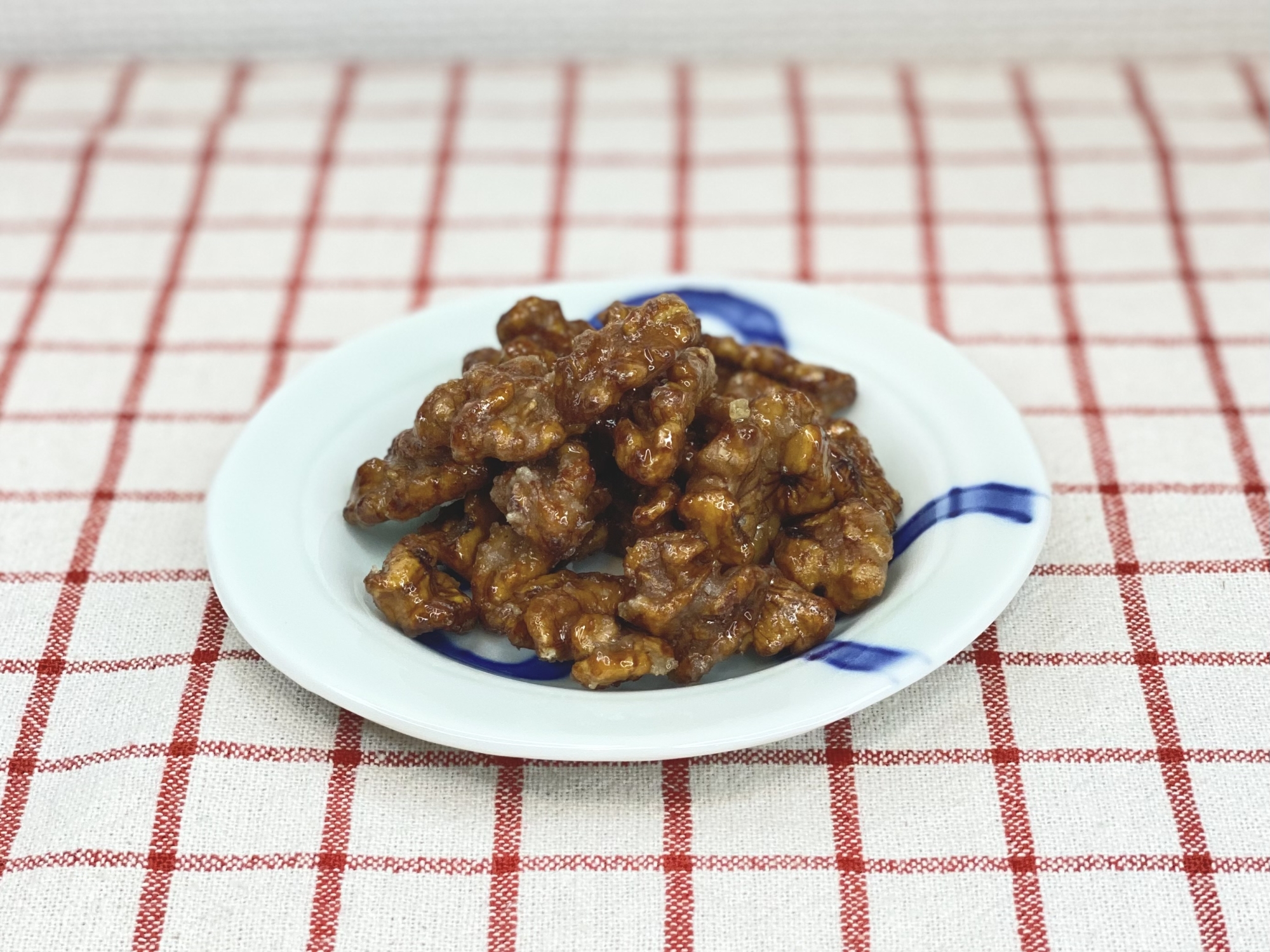 クルミの飴がけ